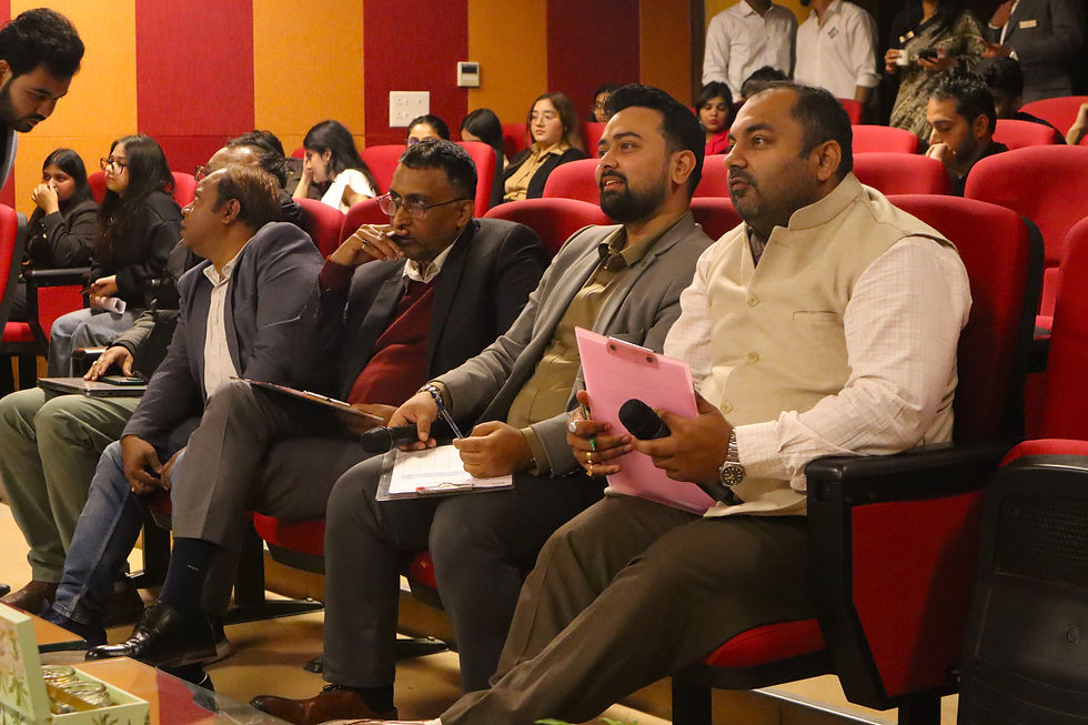 Judges assessing the performances