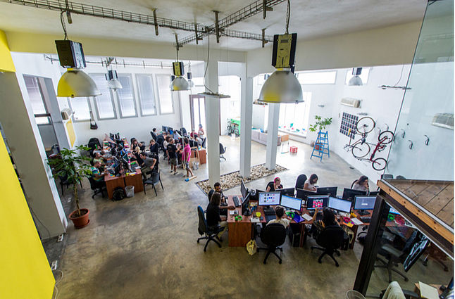 Open Office Raum