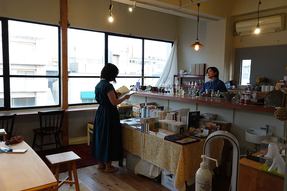 barbookboxの店内
