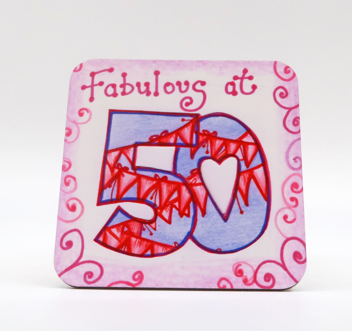Fabulous at 50 Coaster
