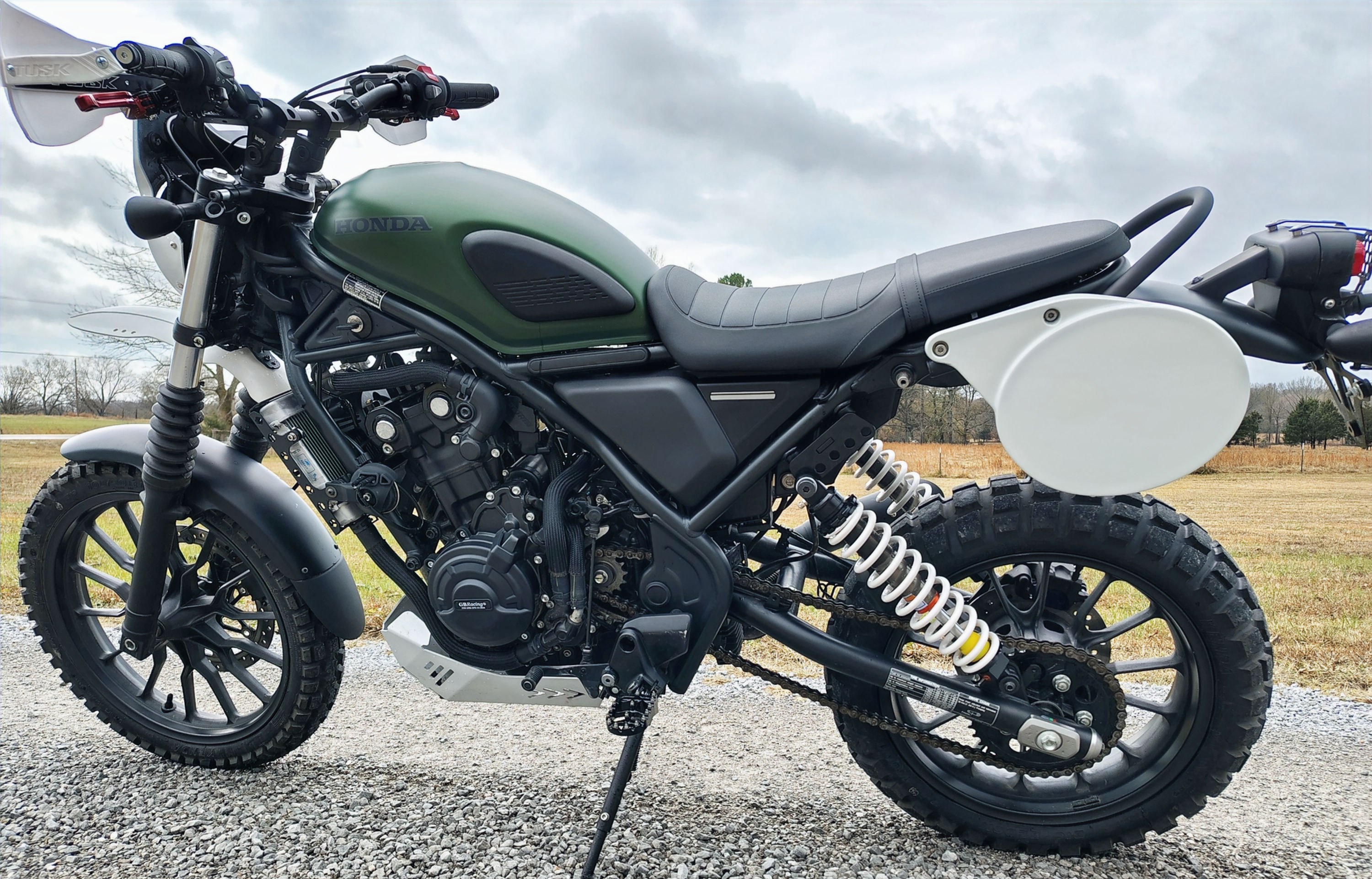 SCL500 Long Travel Rear Shock Conversion