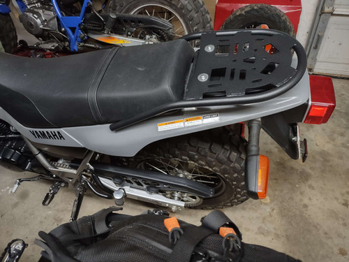 TW200 Steel tubing rear cargo rack | bradley performance