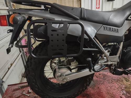 TW200 Side Rack Pannier System | bradley performance