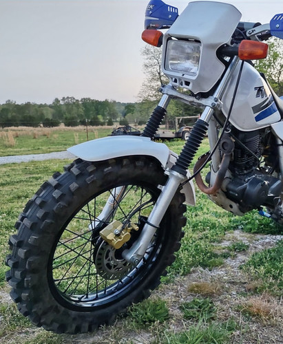 TW200 front drum to disc brake conversion | bradley performance