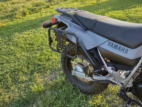TW200 Side Rack Pannier System | bradley performance