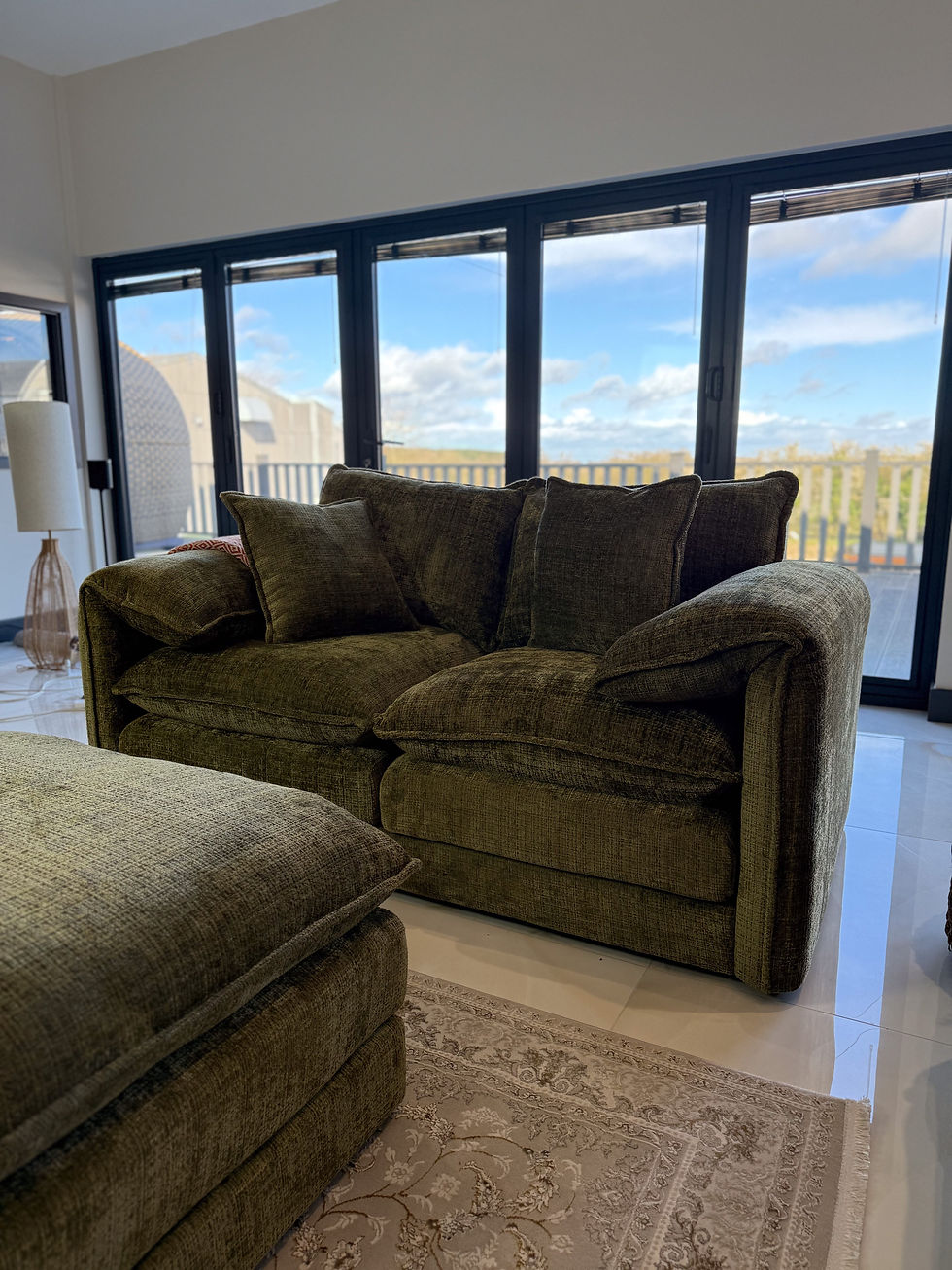 Thumbnail: Solaya Sofa Green 2 Seater