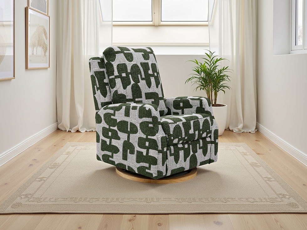 Thumbnail: Seville Electric Reclining Chair Green