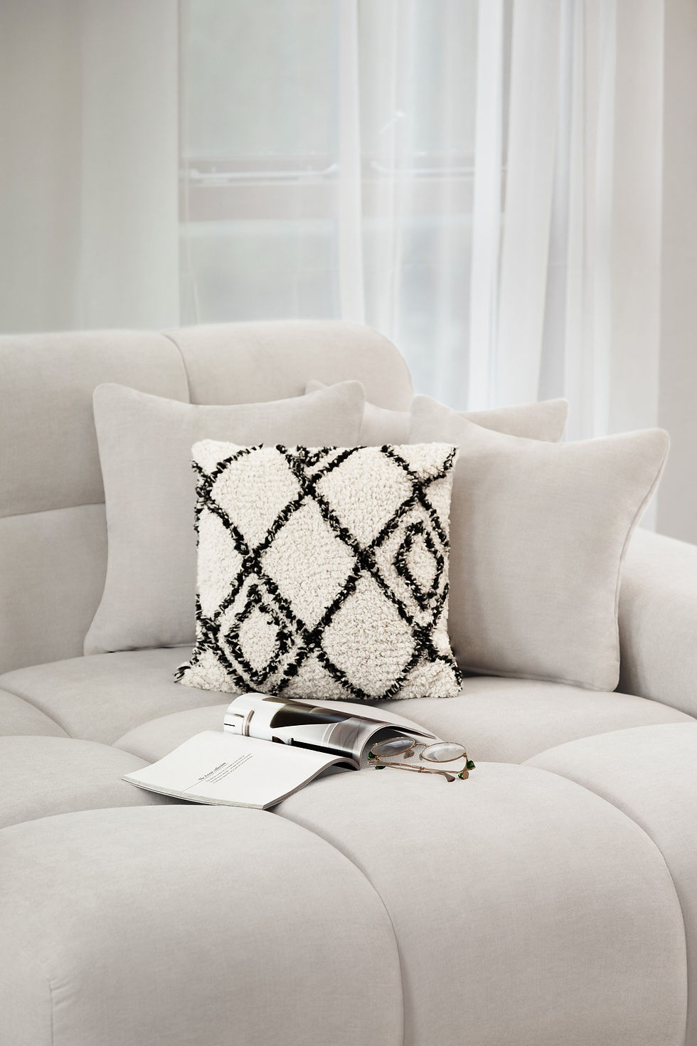 Thumbnail: Jacob Sofa Beige Right Hand Facing Corner