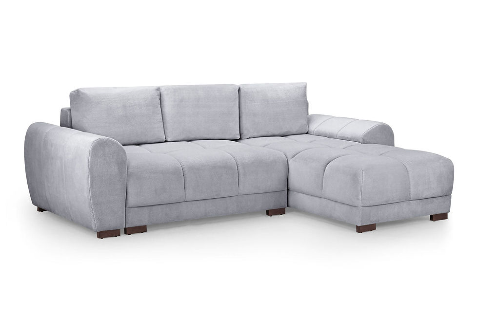 Thumbnail: Azzuro Sofabed Grey Universal Corner