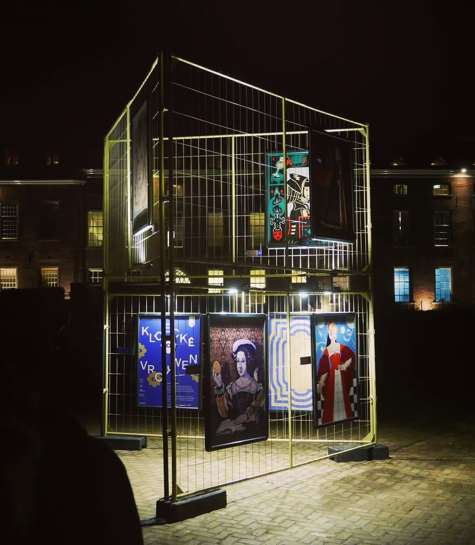 I had a great time last weekend @popmonument where this work was exhibited for ‘Kloecke Vrouwen  (3)