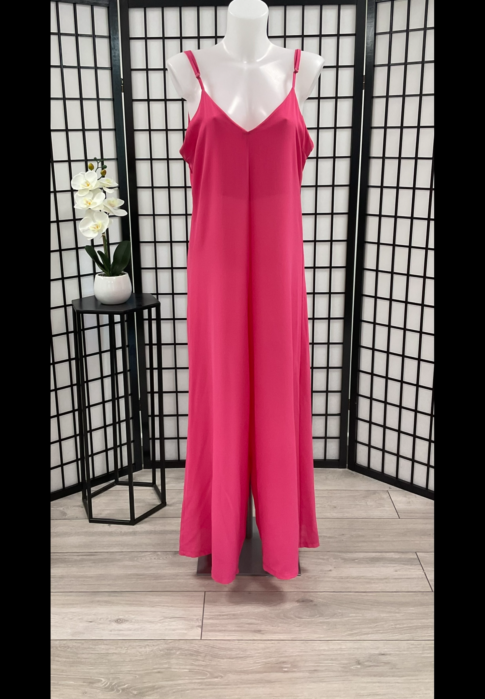 Straight Leg StrappyJumpsuit