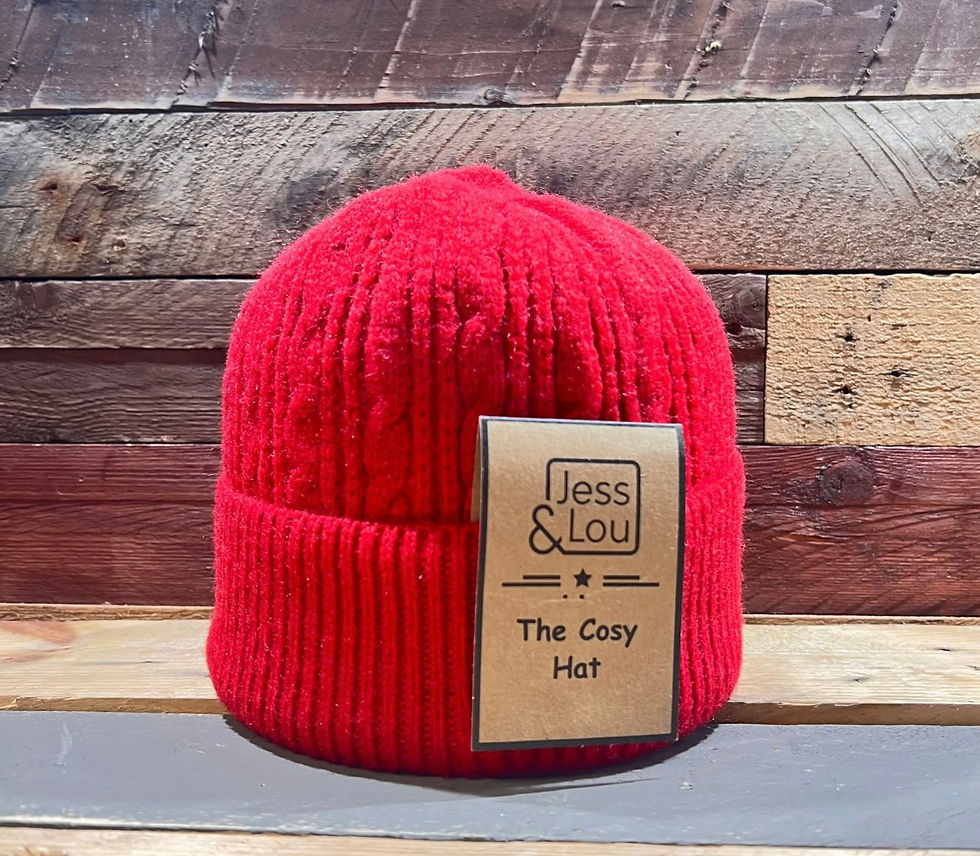 Thumbnail: Cable Knit Beanie Hat