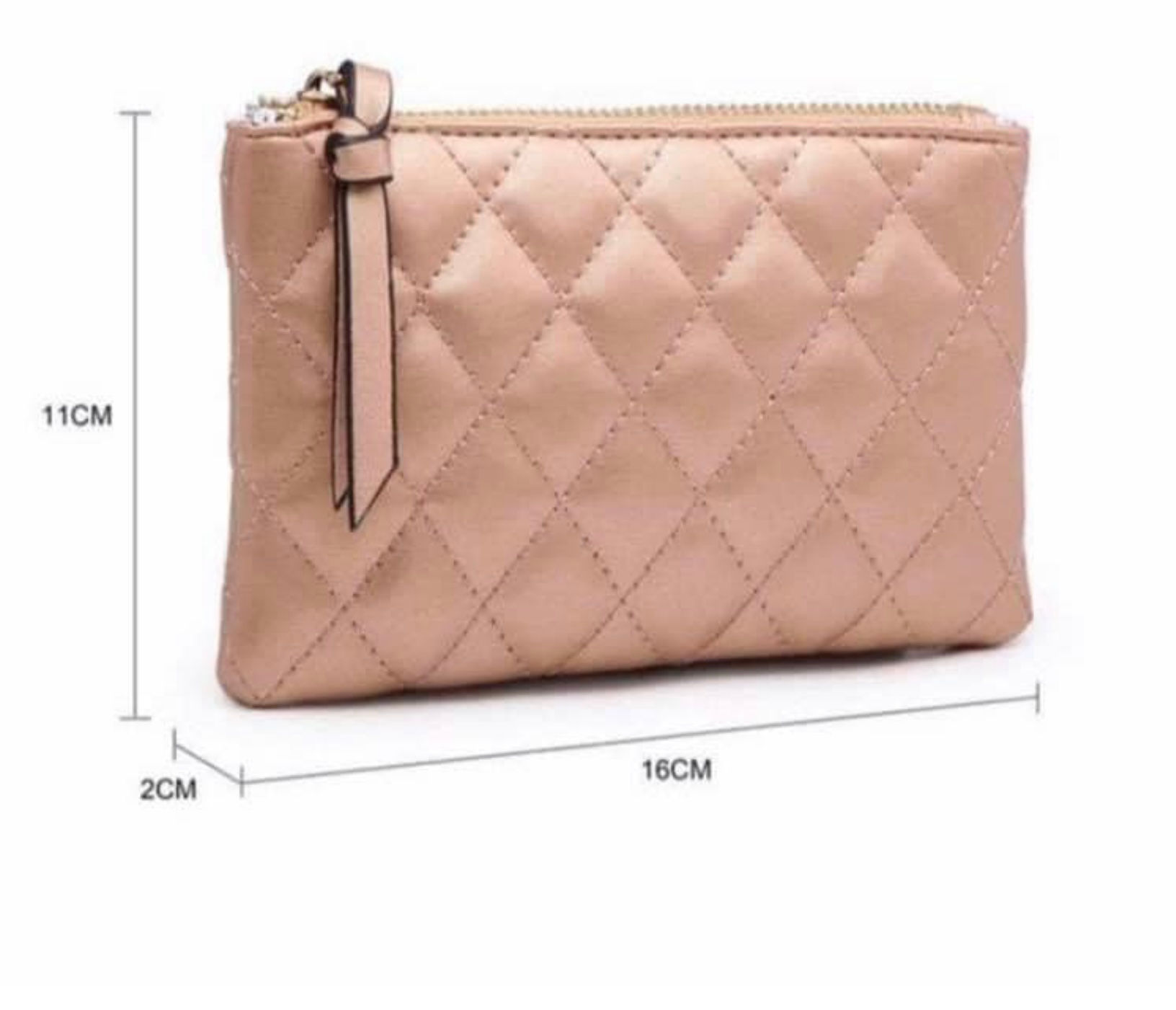 Large Quilted Coin Purse