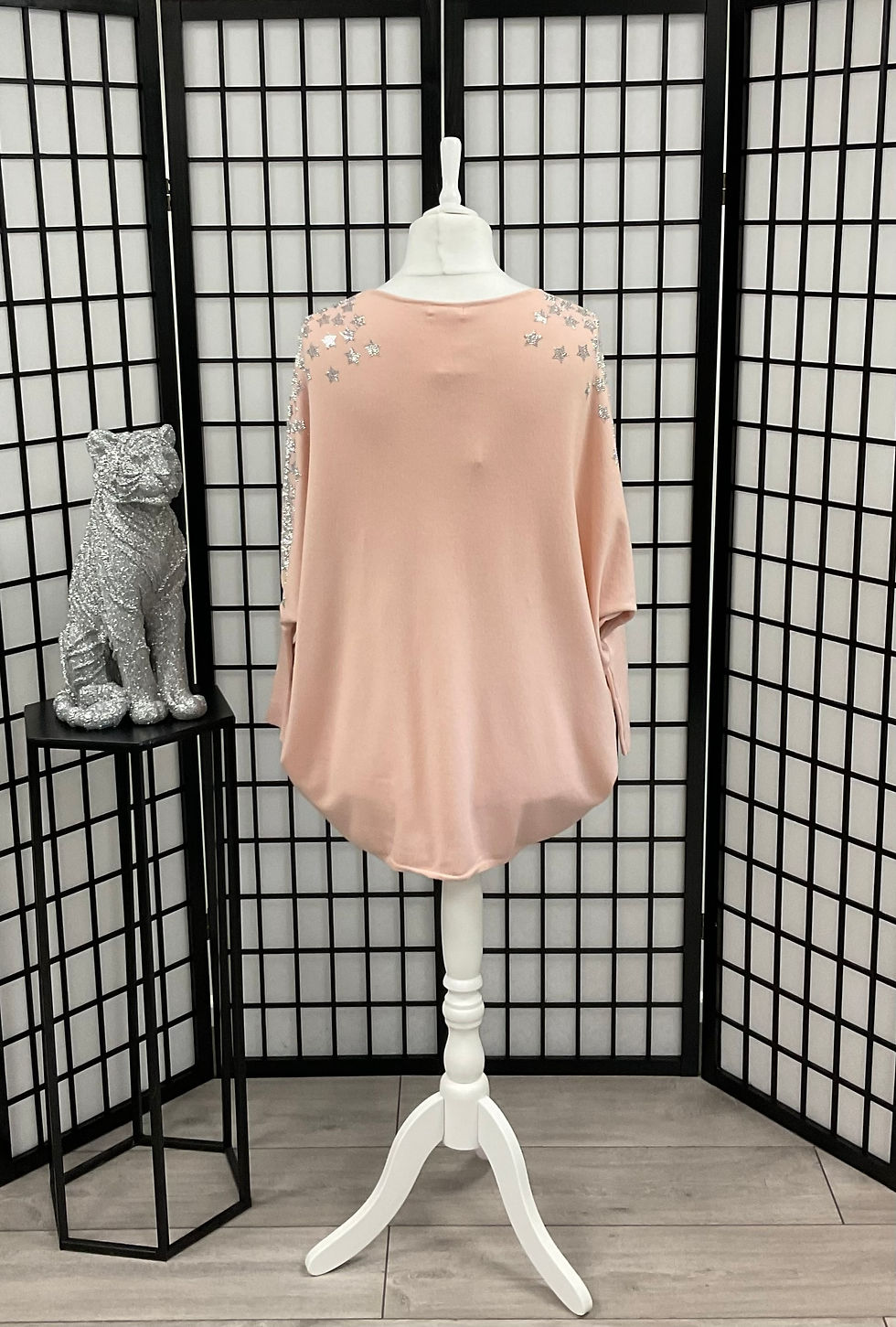 Thumbnail: Diamonte Star Detail Super Soft BatwingJumper