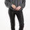 Thumbnail: Metallic Animal Puffball Hem Blouse