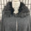 Thumbnail: Cape With Faux Fur Collar