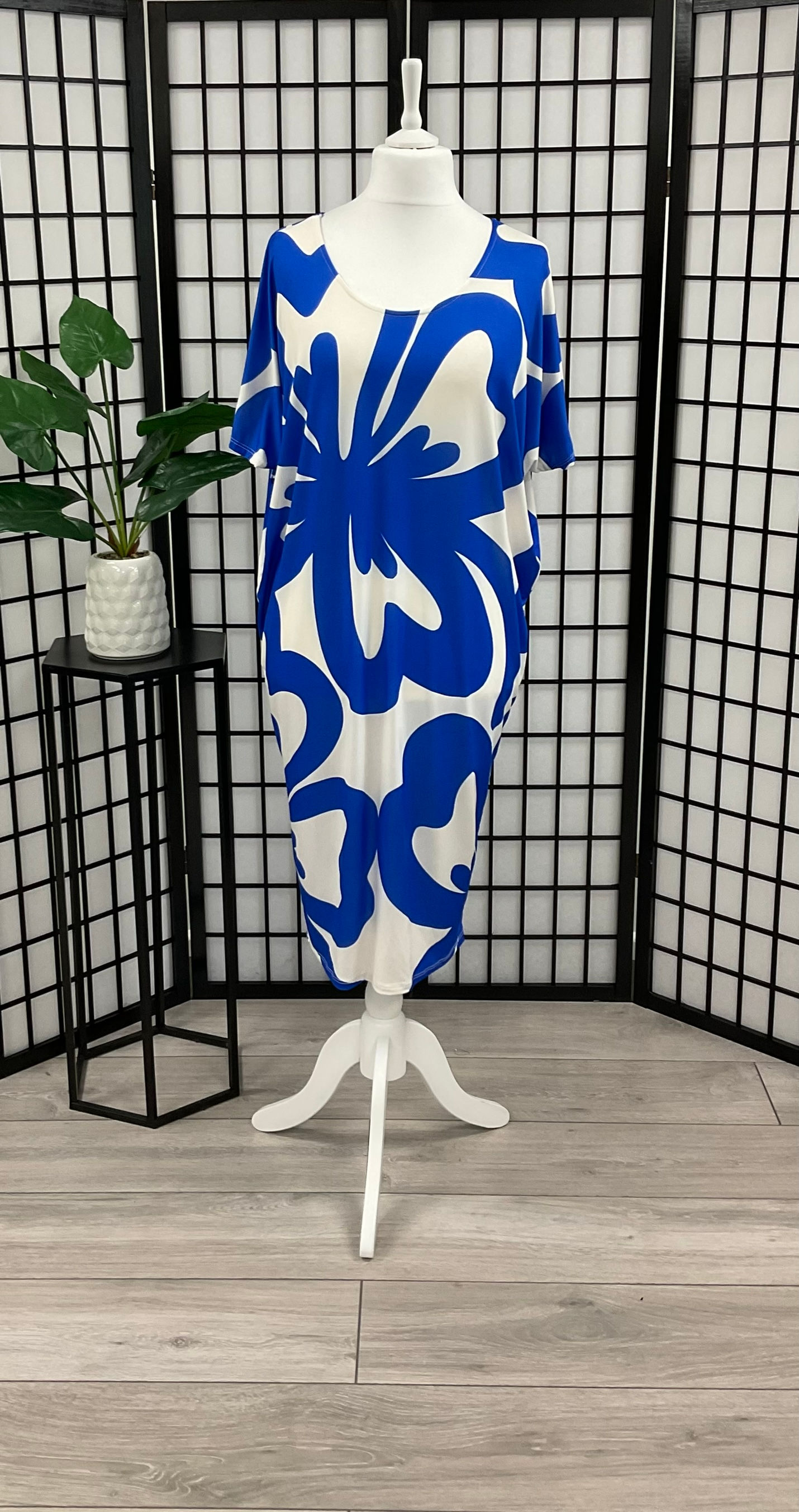 Print Kaftan Dress