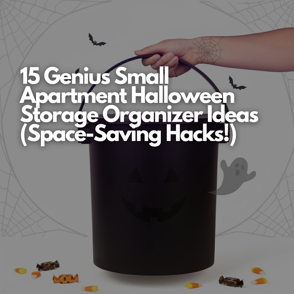 15 Genius Small Apartment Halloween Storage Organizer Ideas (Space-Saving Hacks!)