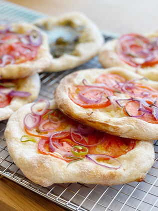 Homemade pizza crust