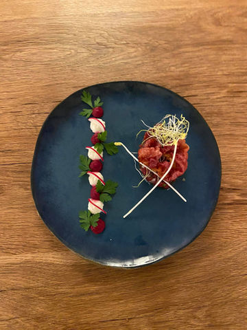 tartare assiette plat restaurant Paliseul