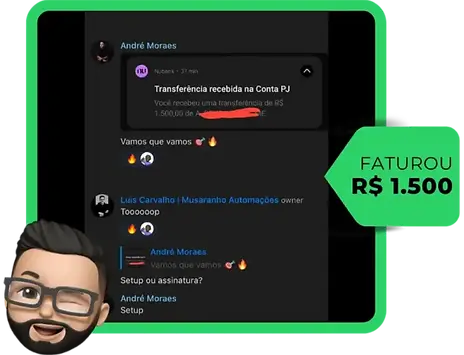 desafio 3k musaranho automacoes chatbot whatsapp