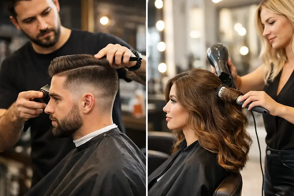 Barber Haircut Versus Salon Haircut - Which Is Right?