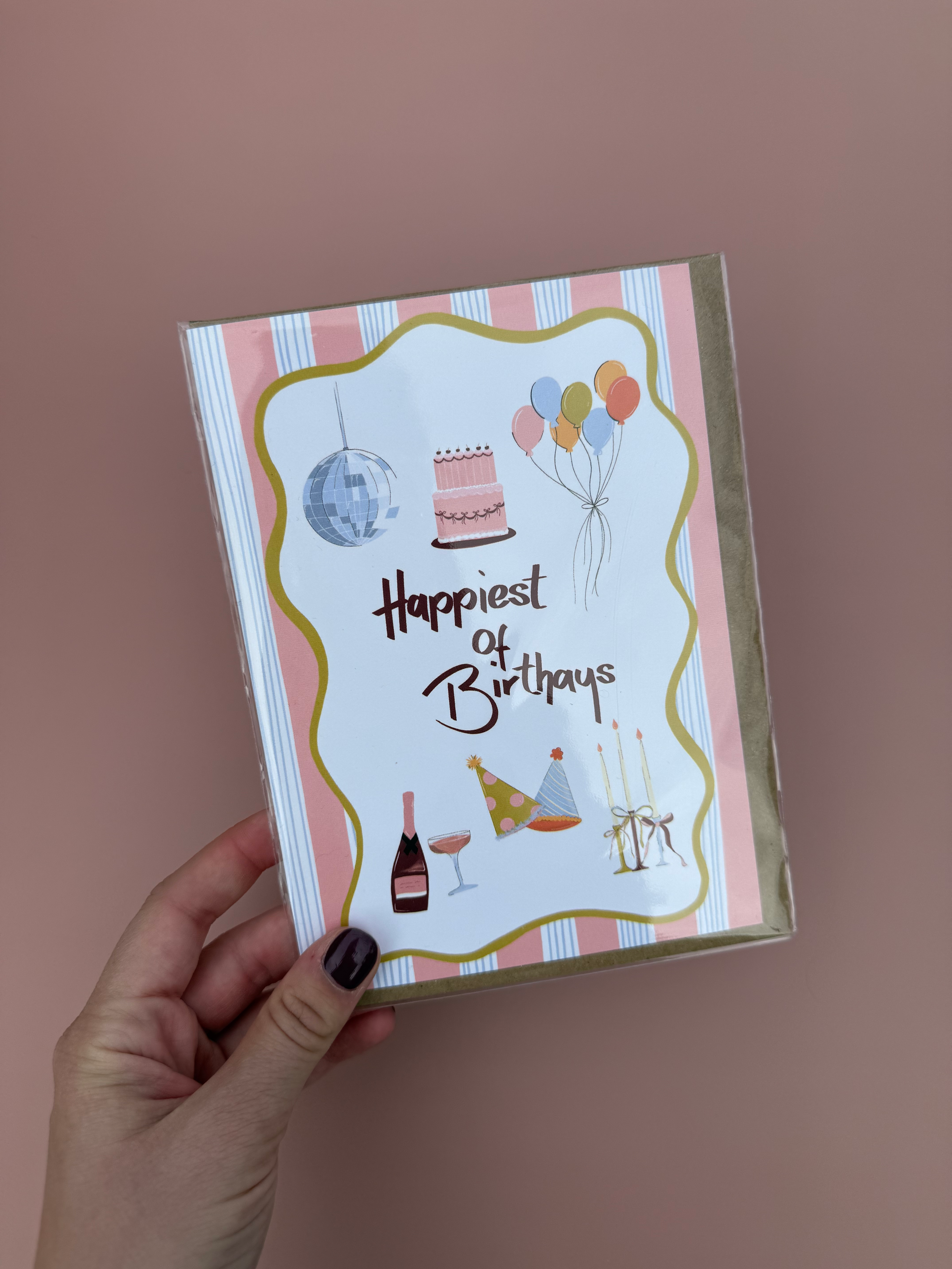 Happiest of Birthdays Card