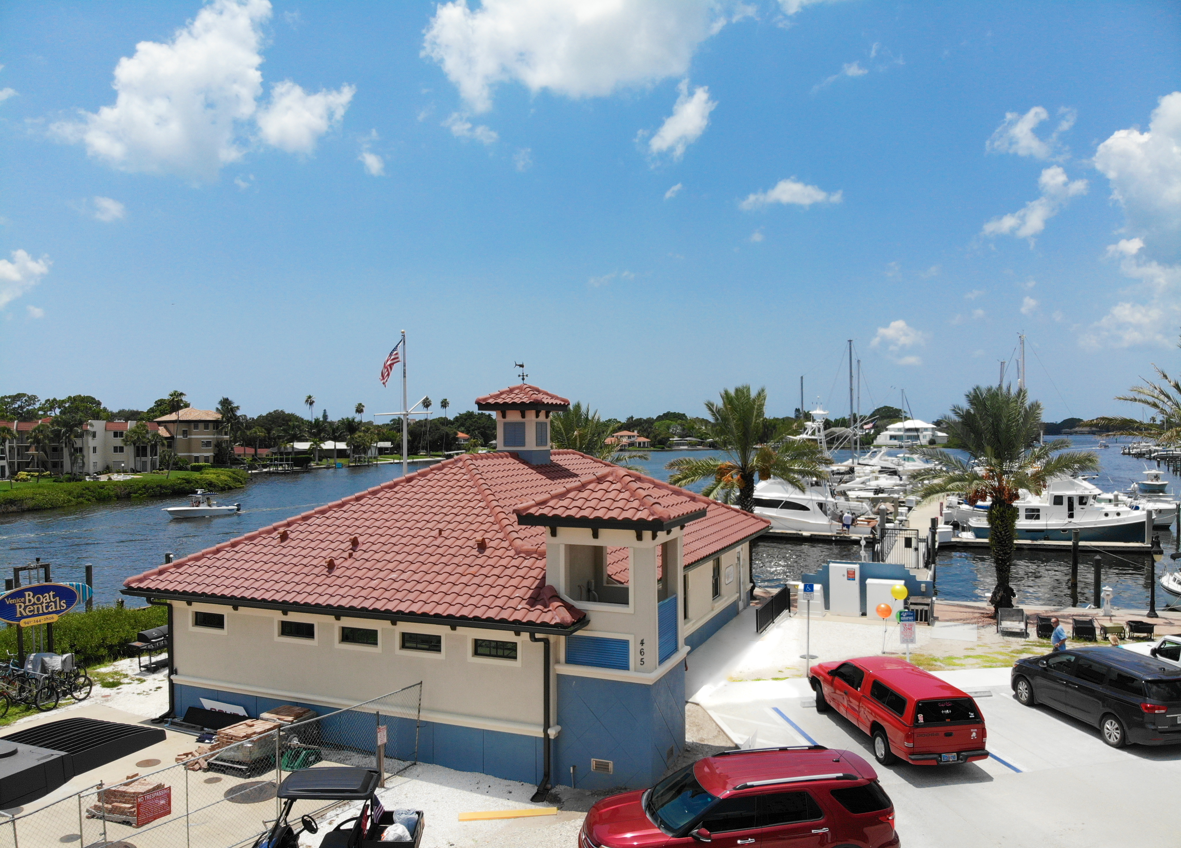 Entrance of Fisherman's Wharf Marina