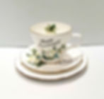 Vintage Teacup Candle - Happy Anniversary - Soy Candle - Custom Made For You
