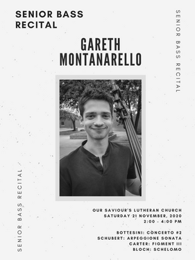 Recital Poster