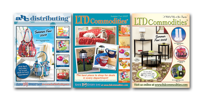 LTD 2009 Catalog covers