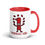 Thumbnail: Jugular Vein Mug with Color Inside 15 oz