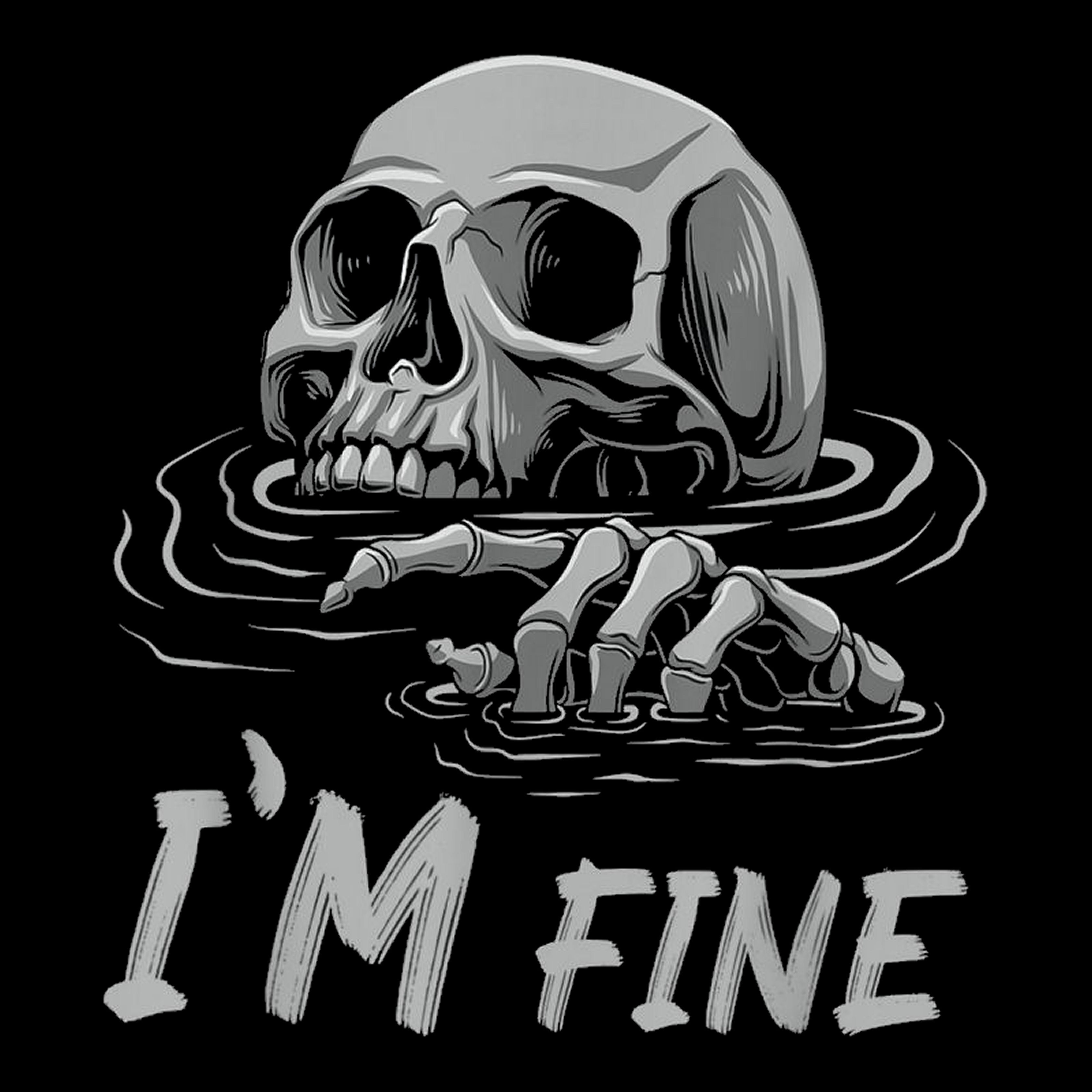I'm Fine Short sleeve t-shirt