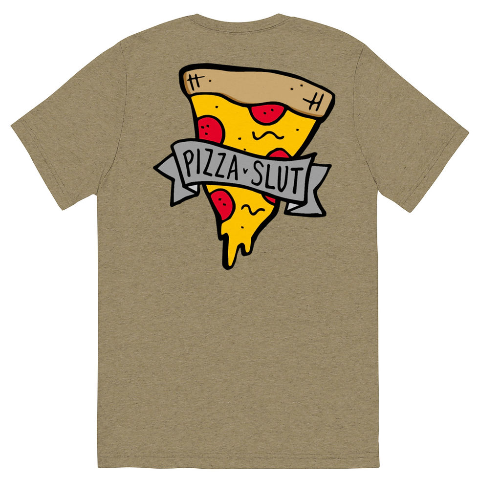 Thumbnail: Pizza Slut Short sleeve t-shirt