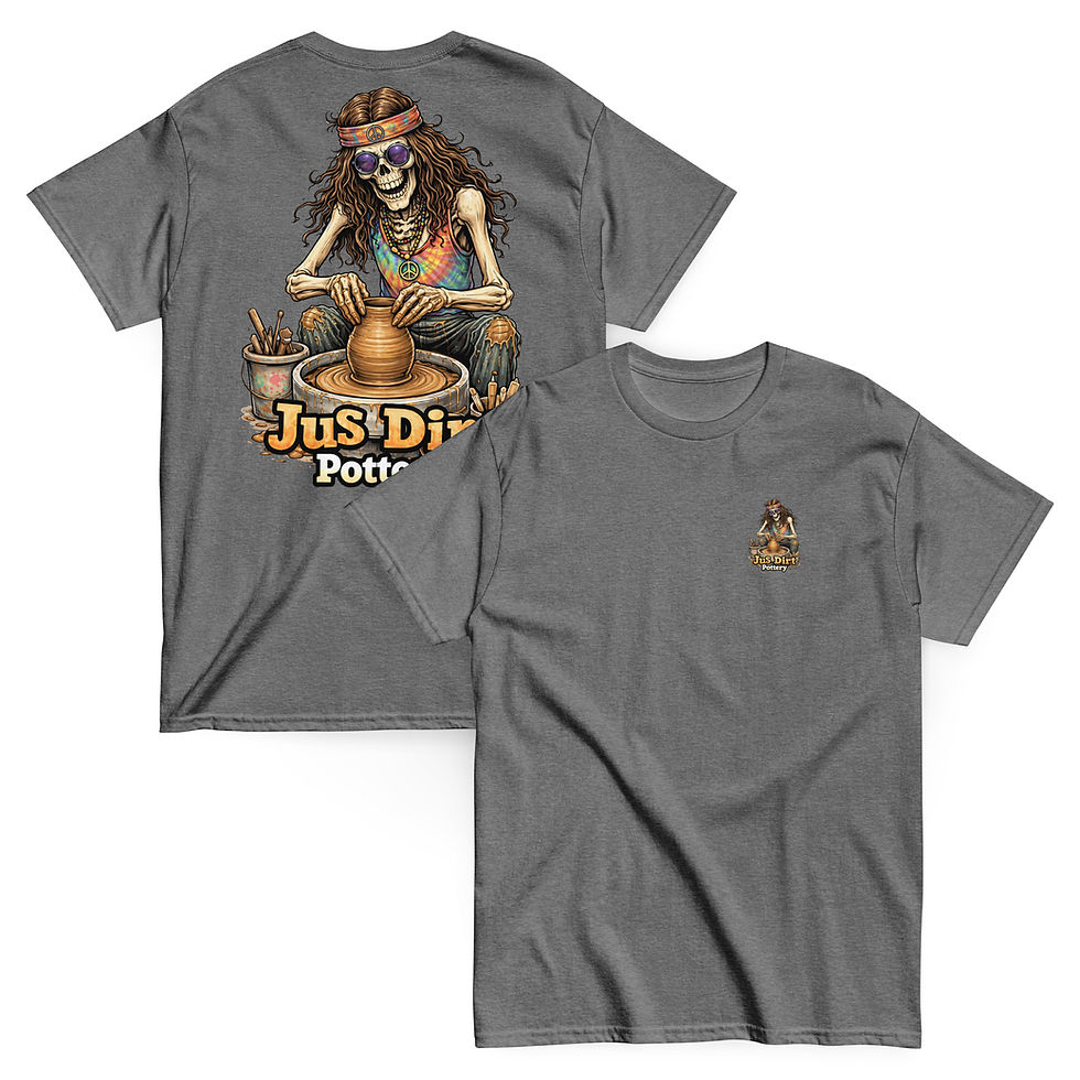 Thumbnail: Jus' Dirt Pottery classic tee