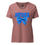 Thumbnail: Blue Ribbon Nurse Women’s relaxed v-neck t-shirt