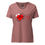 Thumbnail: Nurse Heart EKG Women’s relaxed v-neck t-shirt