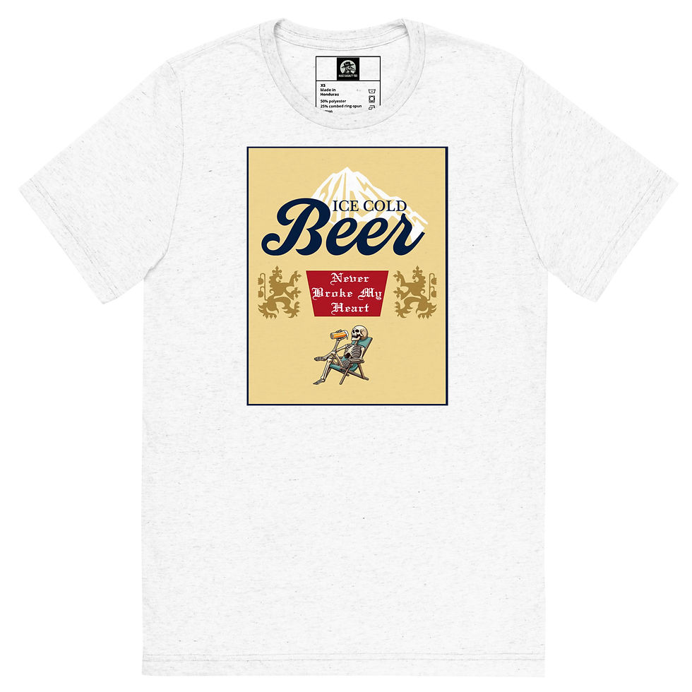 Thumbnail: Ice Cold Beer Never Broke My Heart Short sleeve t-shirt