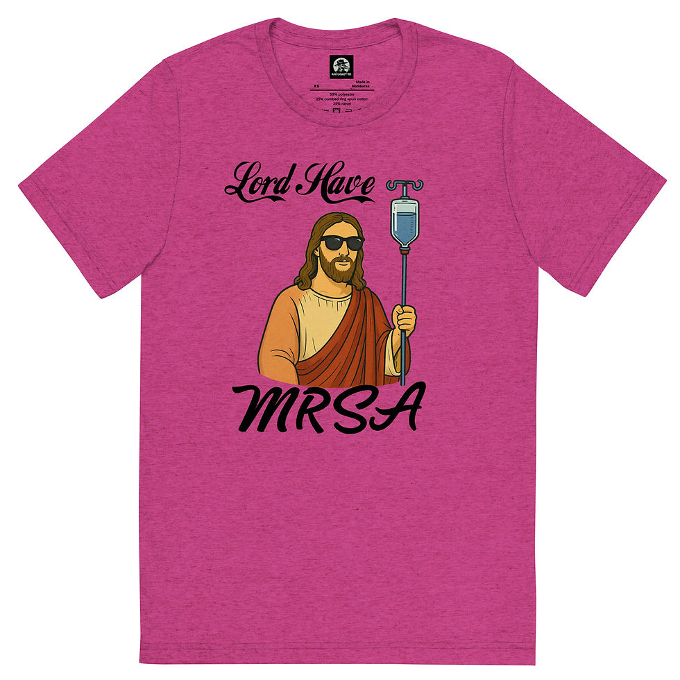 Thumbnail: Lord Have MRSA Short sleeve t-shirt