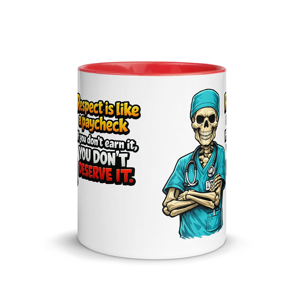 Thumbnail: Respect isn’t given, it’s earned Mug with Color Inside