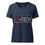 Thumbnail: ER Tech EKG Women’s relaxed v-neck t-shirt