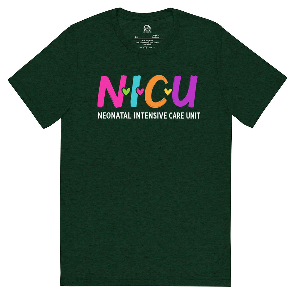Thumbnail: NICU Hearts Short sleeve t-shirt