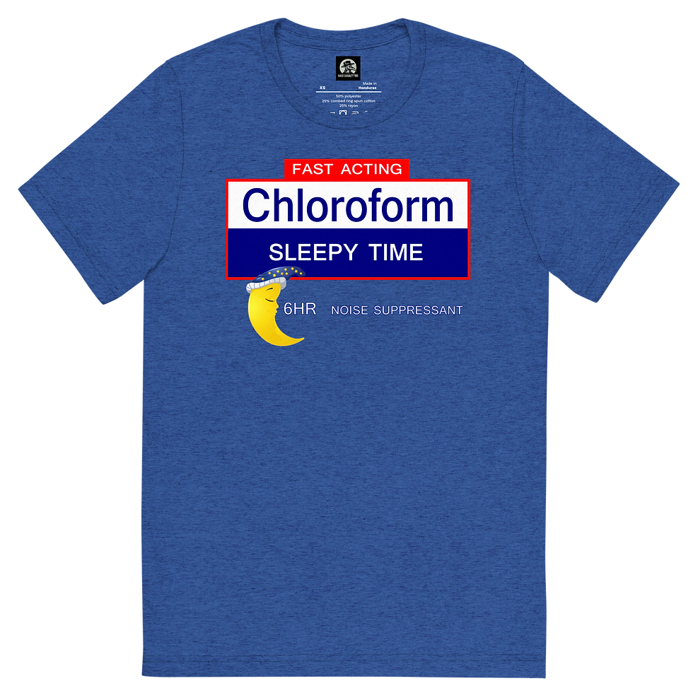 Thumbnail: Chloroform Sleepy Time Short sleeve t-shirt