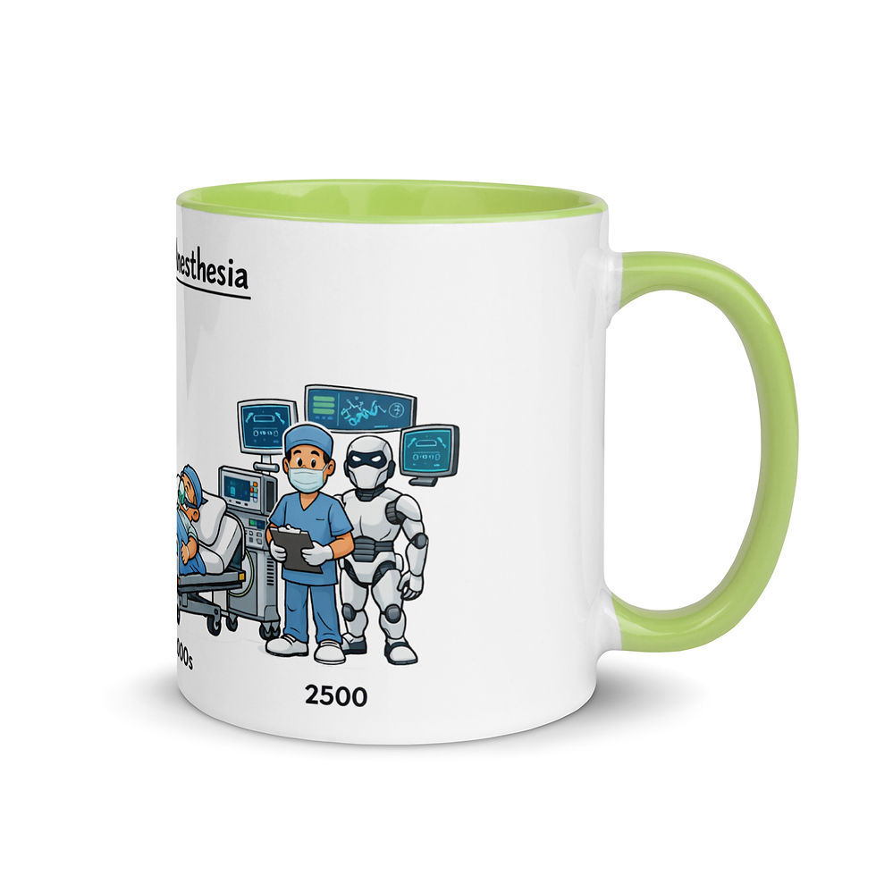 Thumbnail: The Evolution of Anesthesia Mug with Color Inside