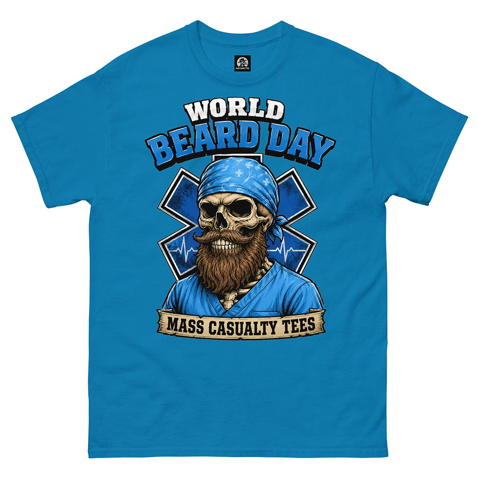 Thumbnail: WORLD BEARD DAY classic tee