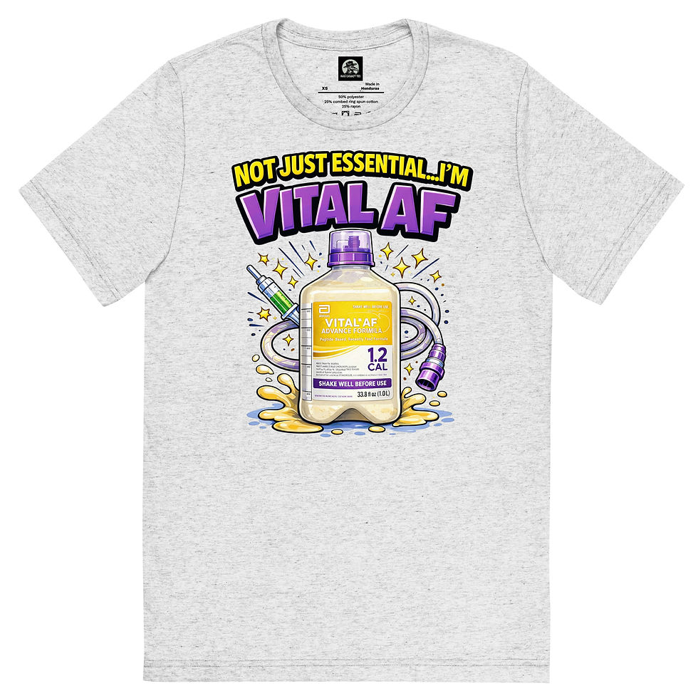 Thumbnail: NOT JUST ESSENTIAL …I’M VITAL AF Short sleeve t-shirt