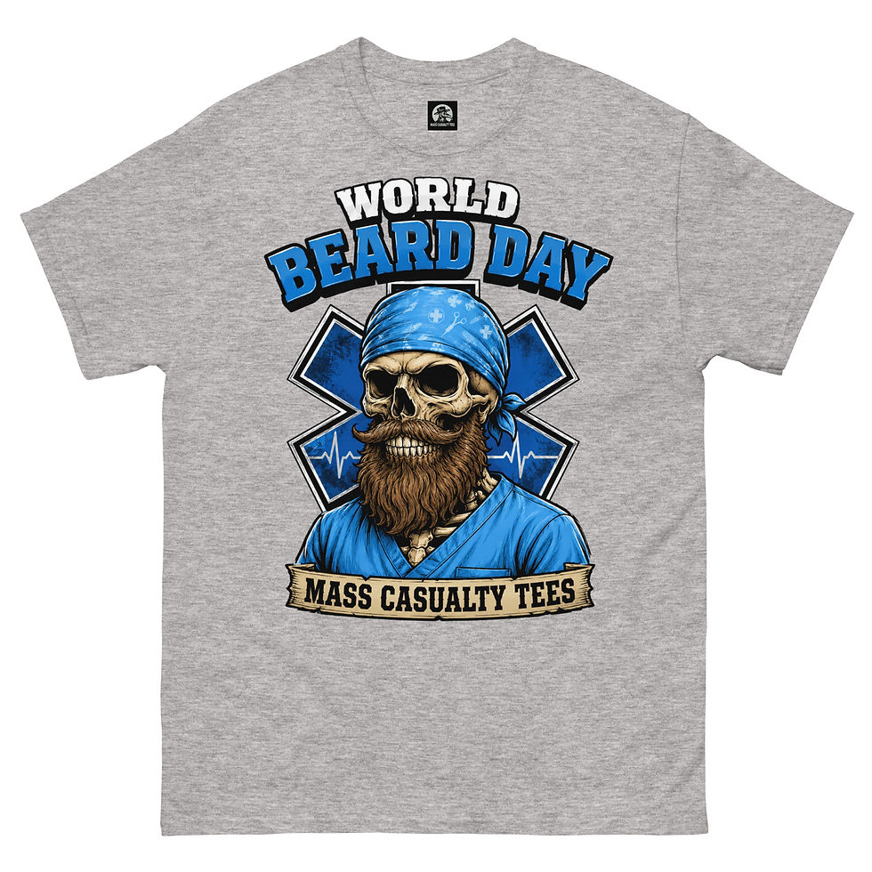 Thumbnail: WORLD BEARD DAY classic tee