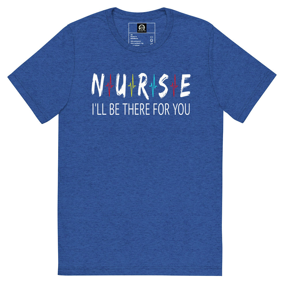 Thumbnail: Nurse I'll Be There For You Short sleeve t-shirt