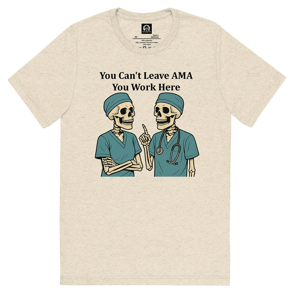 Thumbnail: You Can't Leave AMA You Work Here Short sleeve t-shirt