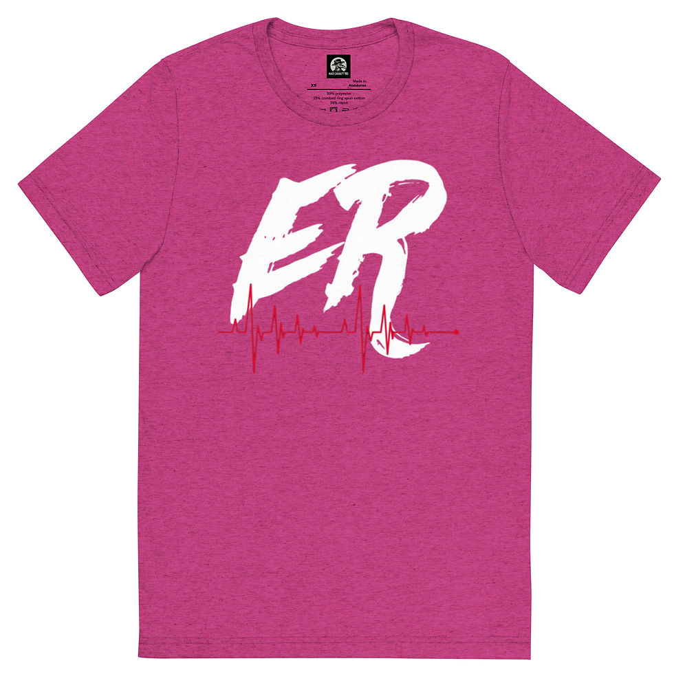Thumbnail: ER EKG Short sleeve t-shirt